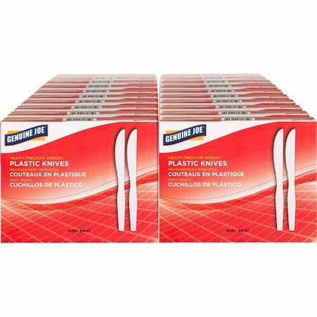 Genuine Joe KNIFE, HVY WEIGHT, BOXED, 100C, 40PK GJO10431CT